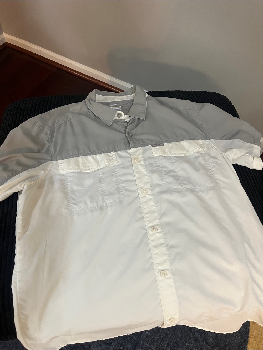 Columbia Omni-Shade Sun Protection Fishing Shirt